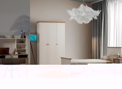 Beige Schlafzimmer Garnitur Robustes Bett Designer Schreibtisch