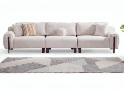 Sofa aus Kunstleder – Praktisch und bequem für jedes Wohnzimmer.