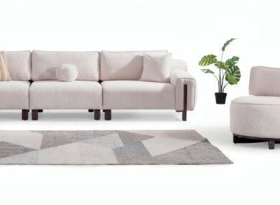 Wohnzimmer Set (Sofagarnitur 3+1) – Schick und bequem für jedes Zuhause