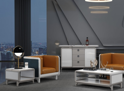 Bequemer Sessel mit modernem Design für stilvolle Entspannung.