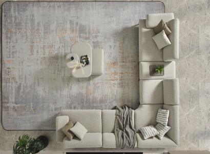 Elegantes Ecksofa Moderne L-Form Wohnzimmer Couch Polstersofas