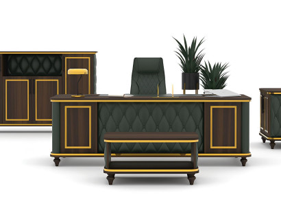 Elegante Büromöbel Designer Holz Tische Rollcontainer Aktenschrank