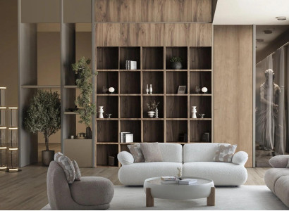 Designer Wohnzimmer Set Dreisitzer Couch Sessel Couchtisch 3-tlg