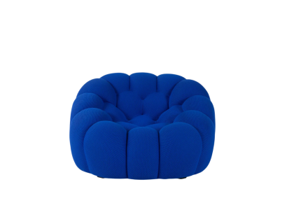 Komprimierbarer blauer sessel luxuriöser Sessel kompakter Sessel