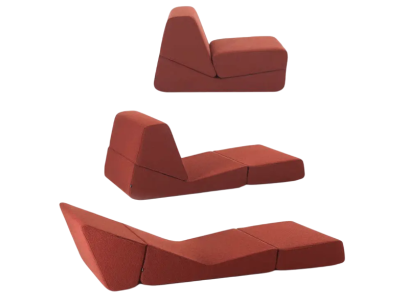 Kompakter bequemer Sessel Faltbarer komprimierbarer Sessel Klappstuhl