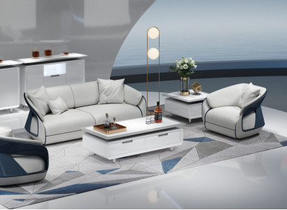 Komfortables Sofa-Set 3-Sitzer plus 1-Sitzer