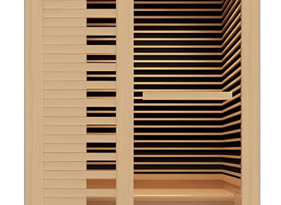 Luxus 2-Personen Infrarot-Sauna mit moderner Computersteuerung Heimsauna
