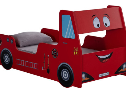 Rotes Kinderbett Feuerwehrbett Edle Schlafzimmer Designer Betten