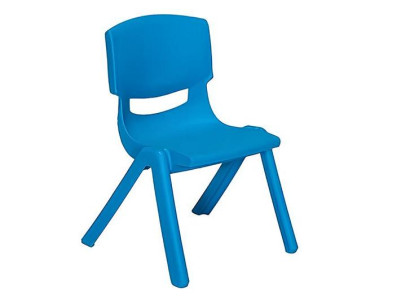 Blauer Kinderstuhl Kinderzimmremöbel Robuste Kinder Möbel