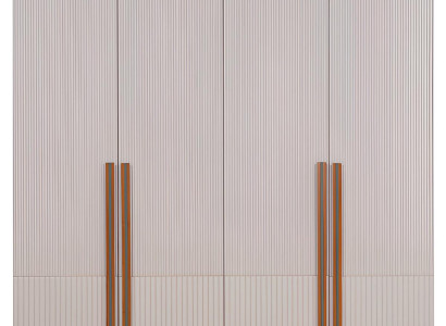 Eleganter Holzschrank Beiger Stauraumschrank Aufbewahrungsschrank