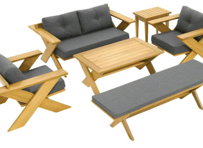 Sofagarnitur (2+1+1) mit Couchtisch – Für ein modernes und gemütliches Heim.