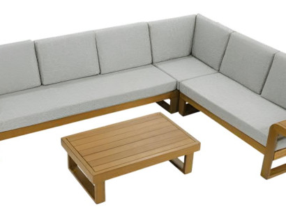 Sofagarnitur  Ecksofa L-Form + Couchtisch – Für Ihr modernes Wohnzimmer.