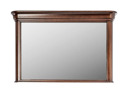 Eleganter Wandspiegel im klassischen Stil mit edlem Holzrahmen