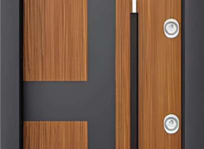 Braune Kunststofftür Designer Eingangstüren Stilvolle Schloßtüren