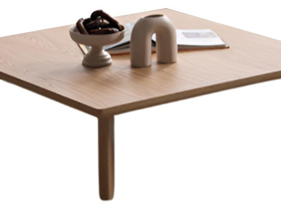 Moderner Couchtisch aus Holz im minimalistischen und eleganten Design