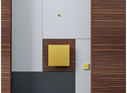 Hochwertige Wohnungstür Designer Zweifarbige Haustür Hotentüren