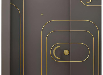 Hellbraune Eingangstür Designer Stahltüren Hoteltüren Wohnungstür