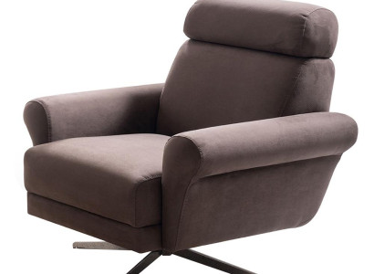 Bequemes Sessel mit verstellbarer Rückenlehne im modernen Design