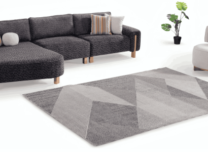 Modernes schwarzes Ecksofa kombiniert stilvolles Design mit hohem Sitzkomfort