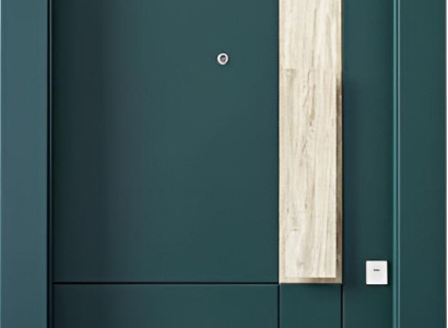 Dunkelgrüne Haustür Stilvolle Wohnungstüren Designer Eingangstür