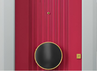 Exklusive Rote Eingangstür Hochwertige Hoteltüren Designer Türen
