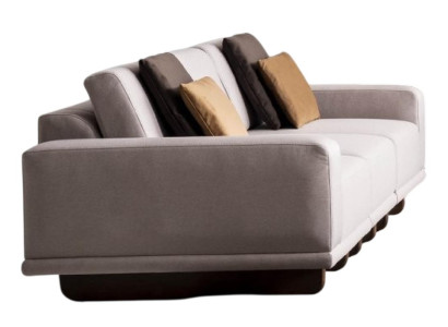 Designer 4-Sitzer Couch Modernes Stoffsofa Luxuriöse Textilsofas