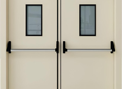 Zweiflügelige Brandschutztür Notausgangstür Sicherheitstüren Türen