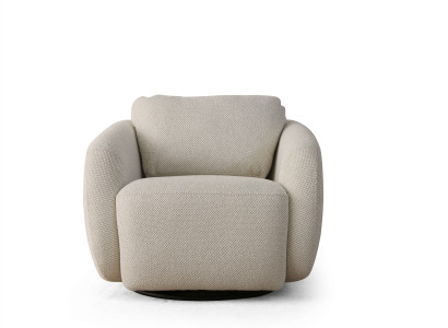 Eleganter Sessel in Beige mit zeitlosem Design
