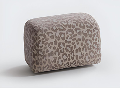 Eleganter Sitzpuff Moderner Polsterhocker Wohnzimmer Fußhocker