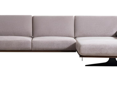 Designer Beiges Stoffsofa Polstercouchen L-Form Ecksofa Luxus Möbel
