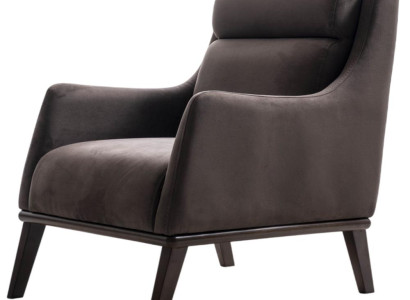 Exklusiver Designer Polstersessel Stoffsessel Moderner Einsitzer