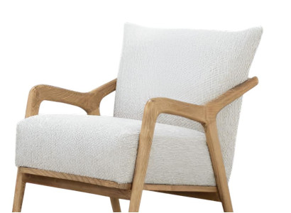 Sessel im modernen Design mit Holzrahmen für Wohnzimmer
