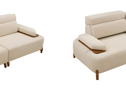 Beige 3-Sitzer Sofa mit modernem und komfortabler Polsterung