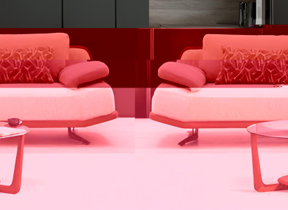 Beige 3-Sitzer Sofa mit modernem Design und eleganten Details