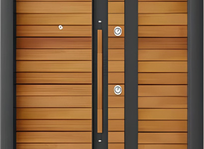 Braune Eingangstür Designer Hochwertige Haustüren Sicherheitstüren