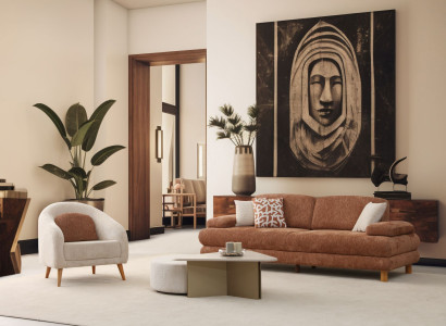 Wohnzimmer Set 3+1 Sitzer mit stilvollem Design und hohem Komfort