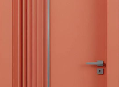 Orange Innentür Stilvolle Wohnungstüren Robuste Haustüren Edle Tür