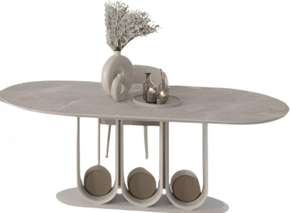 Moderner Esszimmer Tisch Edle Küchentische Designer Marmorimitation