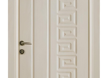 Designer Beige Wohnungstür Elegante Sicherheitstüren Kompletttür