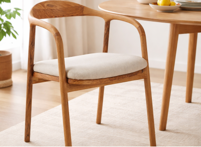 Komfortabler Stuhl für modernes Design und gemütliche Räume