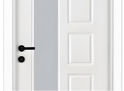 Exklusive Weiße Holzwekstofftür Designer Hoteltüren Stilvolle Tür