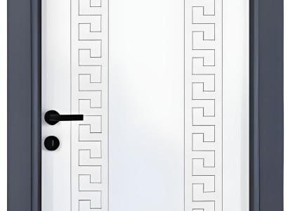 Designer Weiße Innentür Designer PVC-Türen Haustüren Einzeltüren