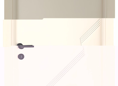 Beige PVC-Tür Designer Haustüren Stilvolle Wohnungstür Holztüren