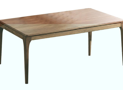 Brauner Esstisch Designer Familientisch Holztisch Edler Küchentisch