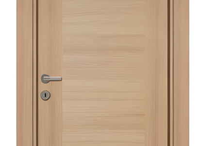 Moderne Beige Einzeltür Designer Haustüren Exklusive Wohnungstür