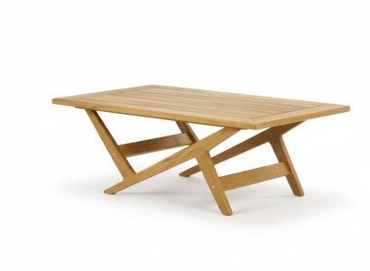 Garten-Couchtisch Moderner Stil Beigefarben Aus Holz Stabil Langlebig