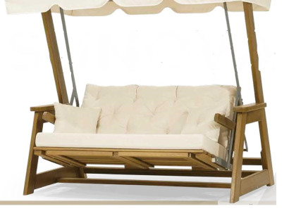 Gartenschaukel für zwei – Für gemütliche Pausen im Garten oder auf dem Balkon