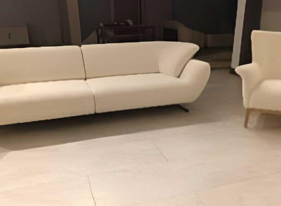 Elegante Wohnzimmer Polstergarnitur Designer Sessel Stilvoller 3-er