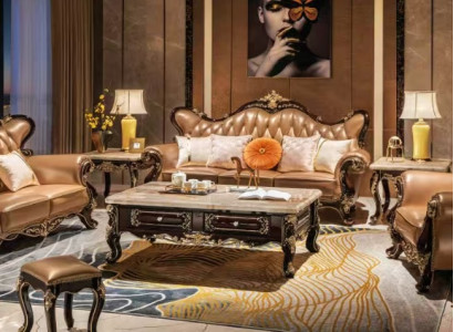 Komplettes Sofa Set Wohnzimmer Sofagarnitur 3+2+1 Sitzer Eleganter Couchtisch