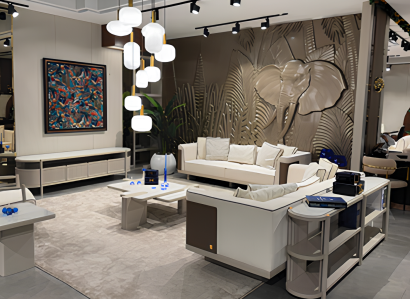 Moderne Weiße Wohnzimmer Couchgarnitur Designer TV-Lowboard Tisch